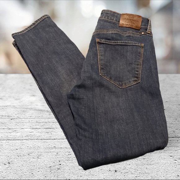 Lucky brand jeans haydon crop style size 26 / 2 - Picture 3 of 10